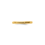 2MM Gold Ring Band