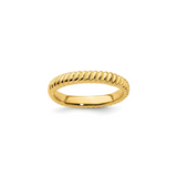 Twisted Gold Ring