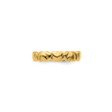 Golden Hearts Ring