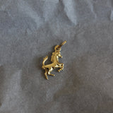 14K Gold Horse Pendant